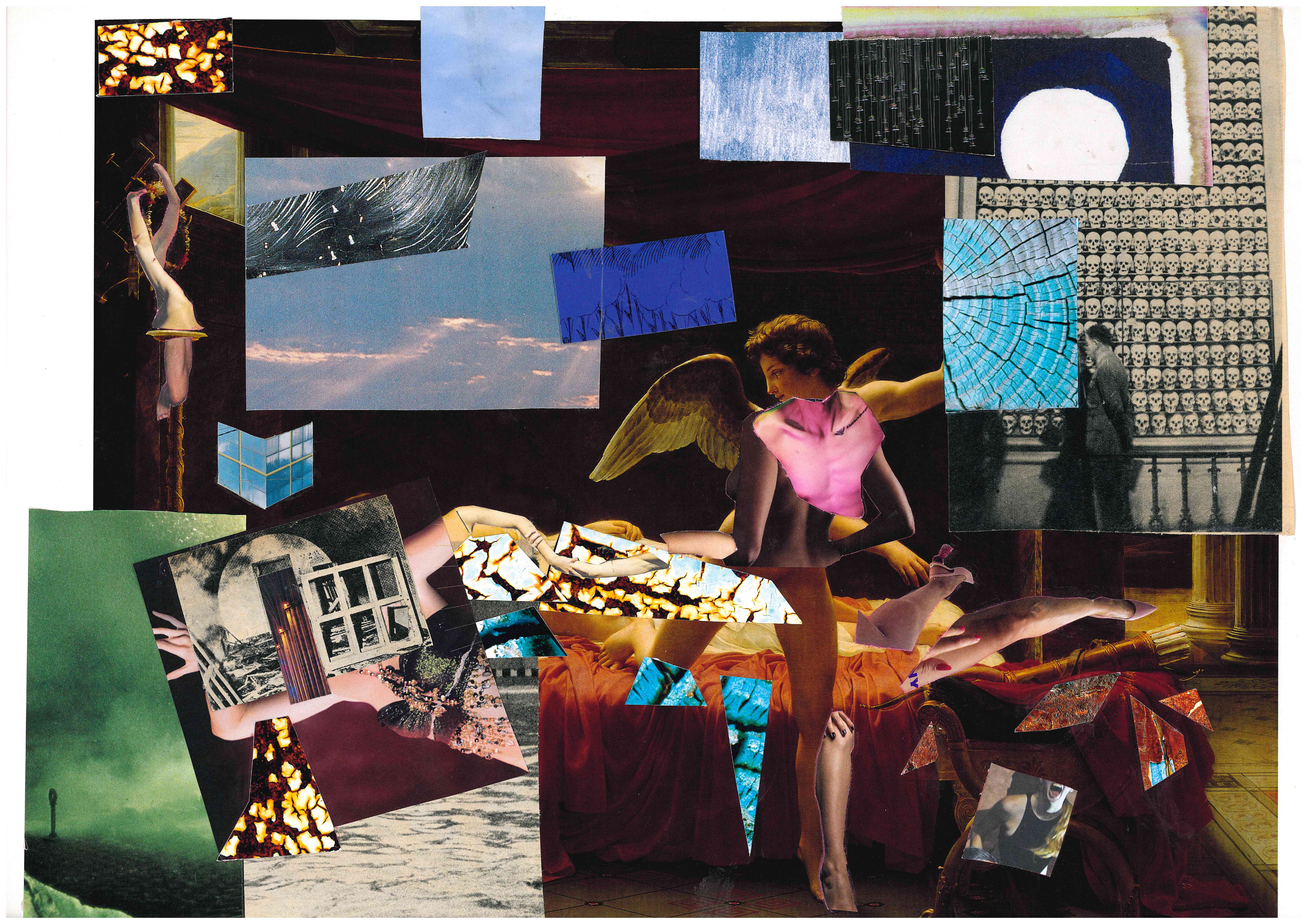 Collage Amour et Psyche